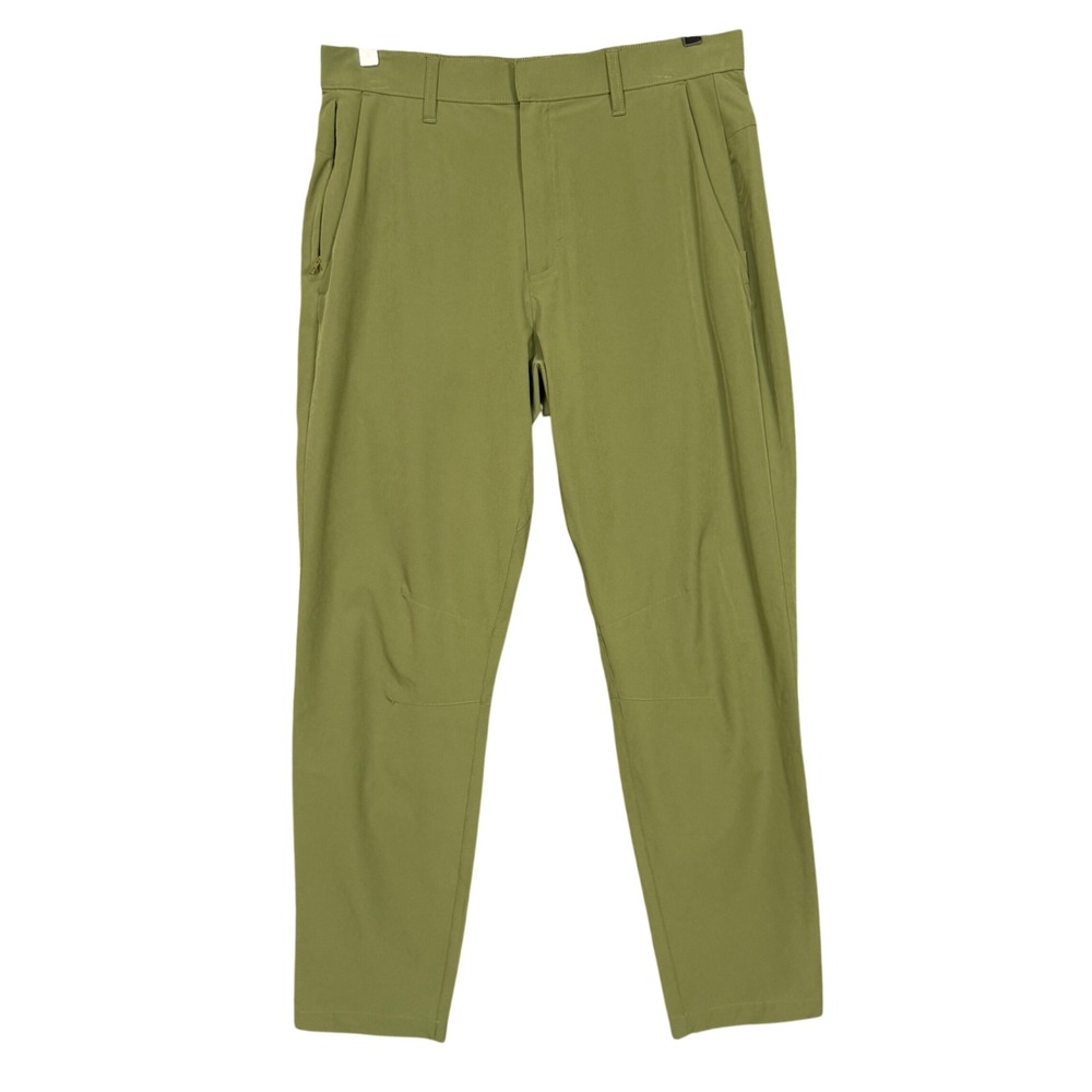 Fabletics Pants Mens‎ 31x32 Fits 30x30 Olive Green The One Pant Tapered Active